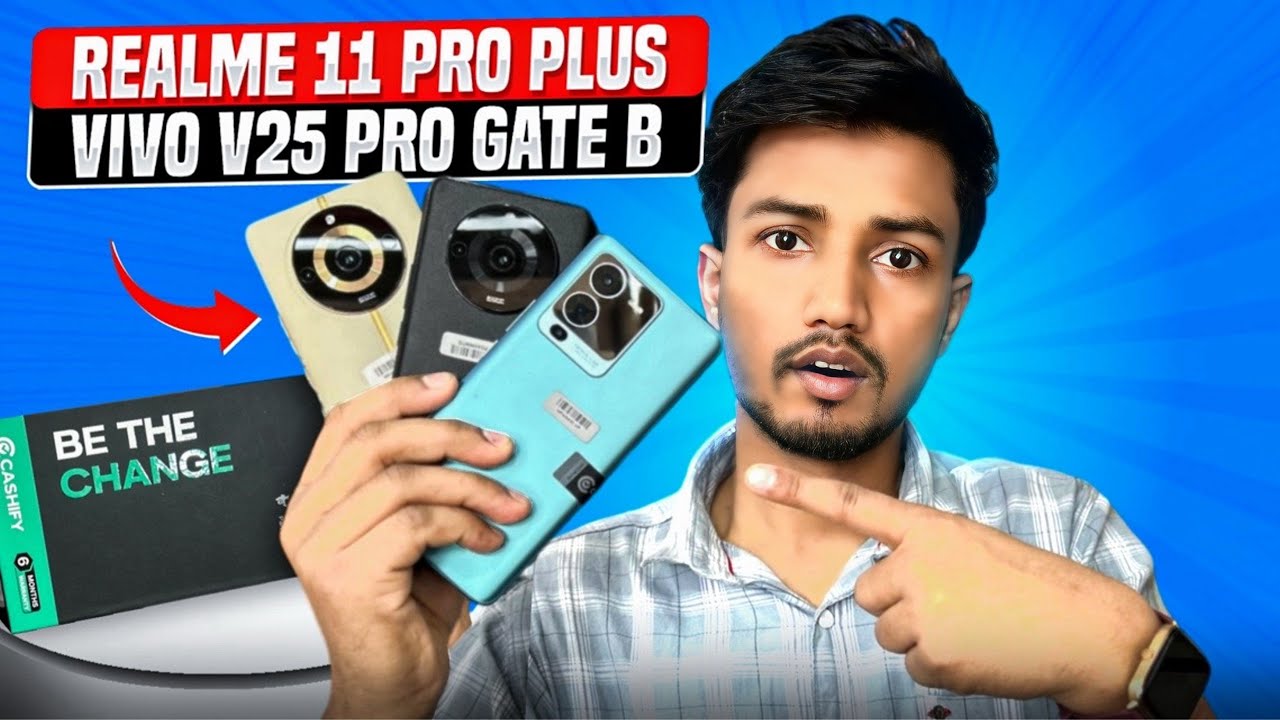 Realme 11 Pro Plus & Vivo V25 Pro Unboxing in Cashify 🔥​⁠​⁠@JMSmartUnbox
