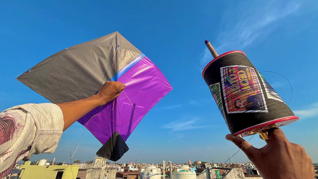 TESTING HATO BACHO MANJHA & KITE FIGHTING | KITE CUTTING | KITE 