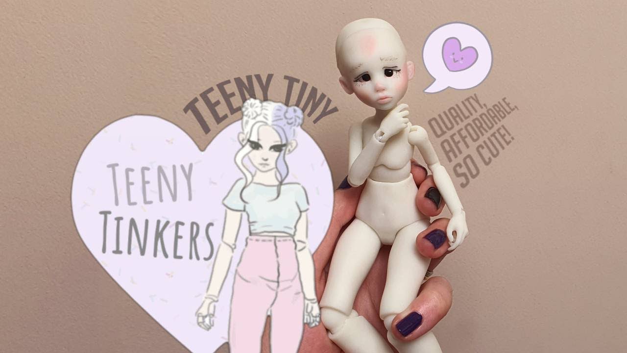Teeny Tiny Arya is CUTEST little doll ever! [BJD Unboxing]