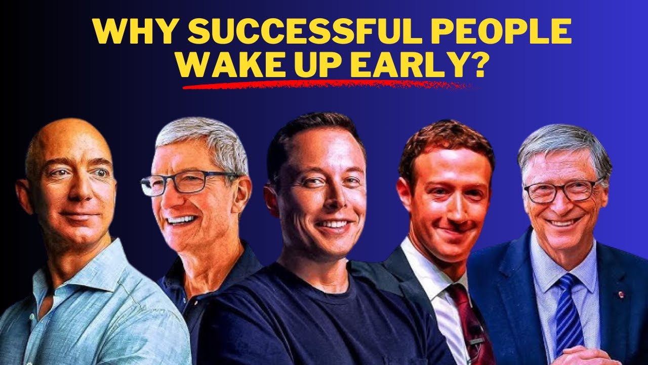 Why Successful People Wake Up Early #WakeUp #success