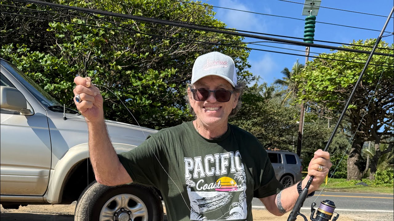 Dad big catch!! My health issues. #fishing #hawaii #family #hearthealth 