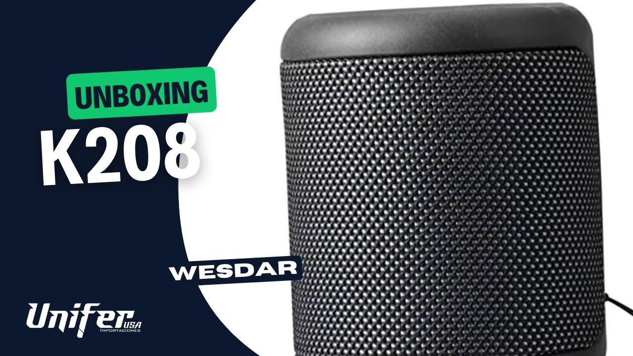 Unboxing Wesdar K208