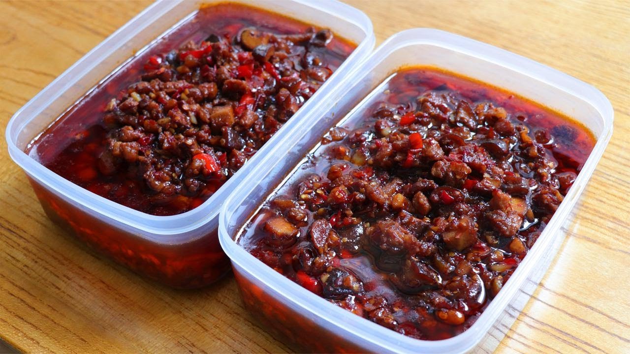 肉醬好吃熬醬是關鍵，教你在家自製香菇肉醬，做法簡單，味道香醇【夏媽廚房】