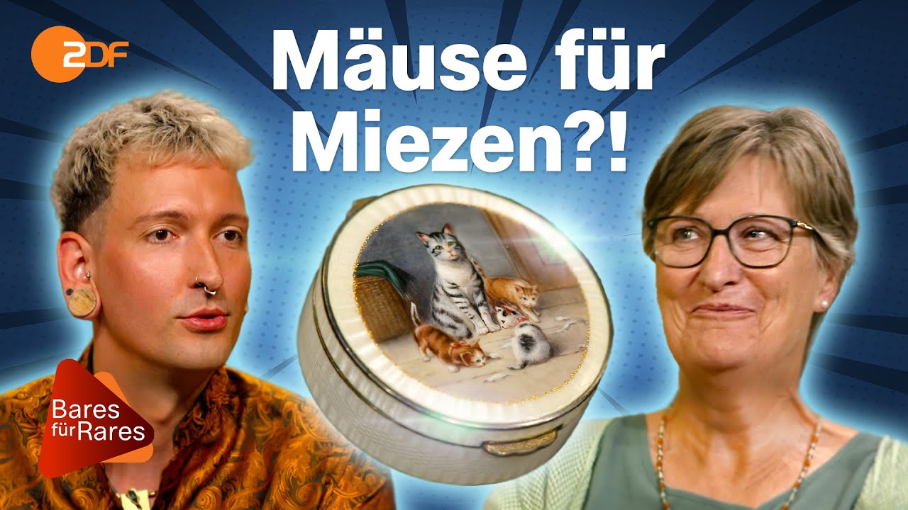 Tierisch viel: Wiener Silberdose mit Emaille könnte 16-fachen Wunschpreis bringen | Bares für Rares