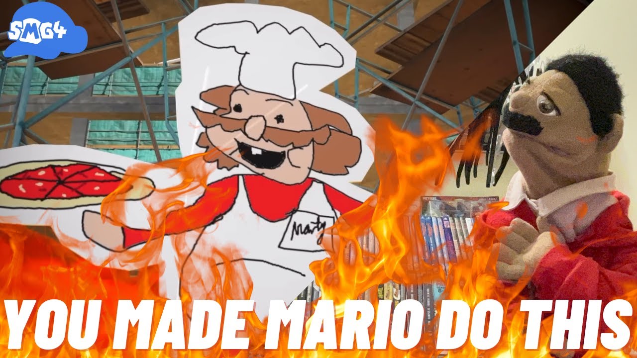 SMG4: You Made Mario Do This Reaction (Puppet Reaction)