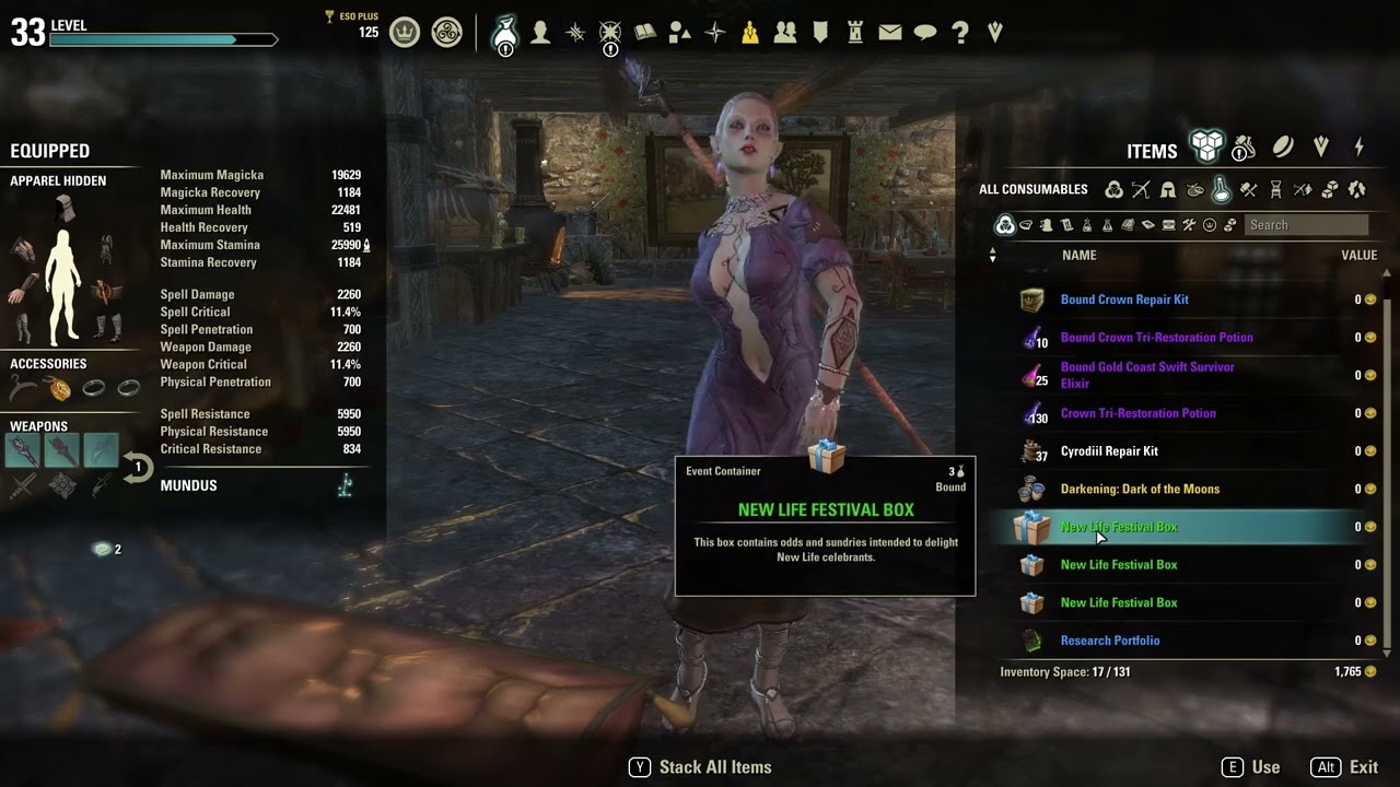 ESO- Final New Life box Opening!