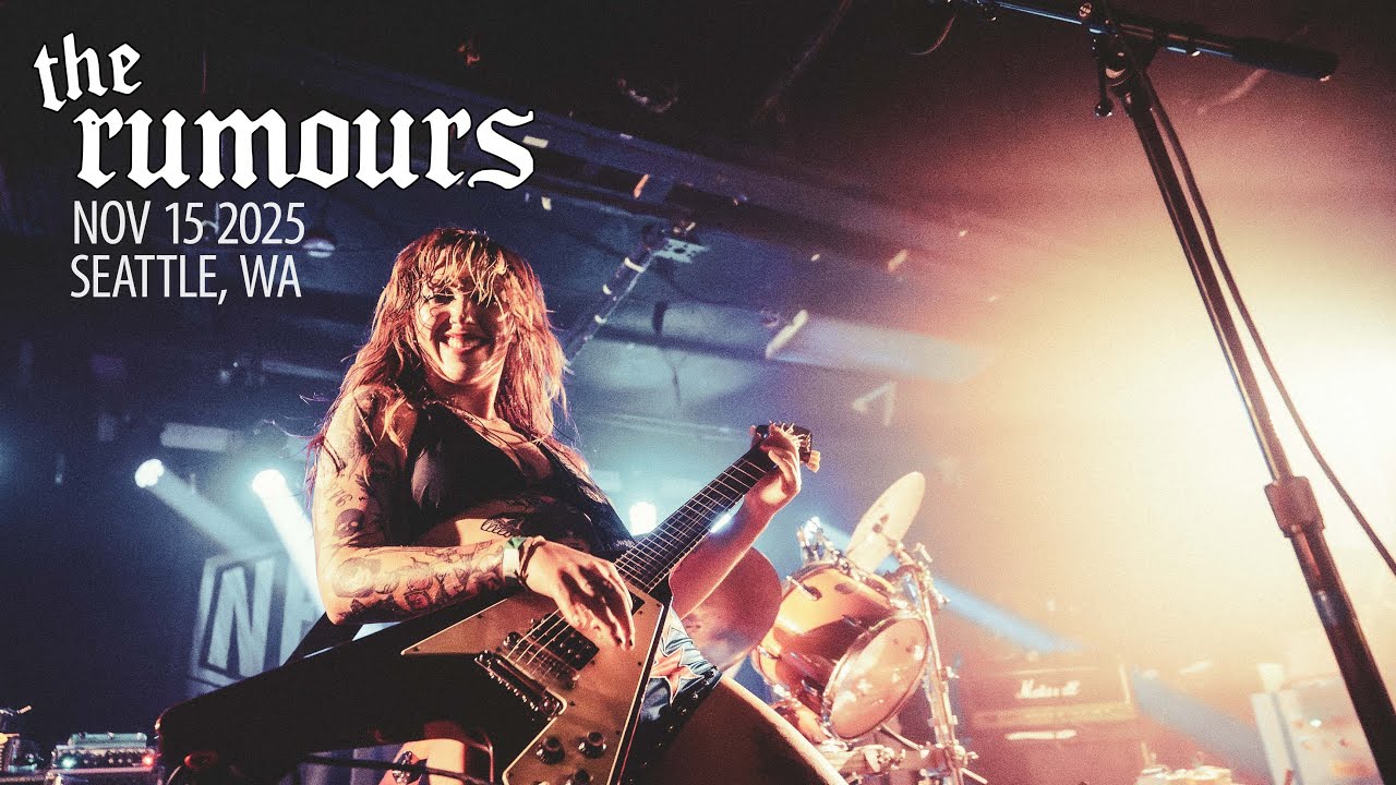 THE RUMOURS - Full Live Set at El Corazon, Nov 15 2025, Seattle, WA | 4K | RAW Underground LIVE