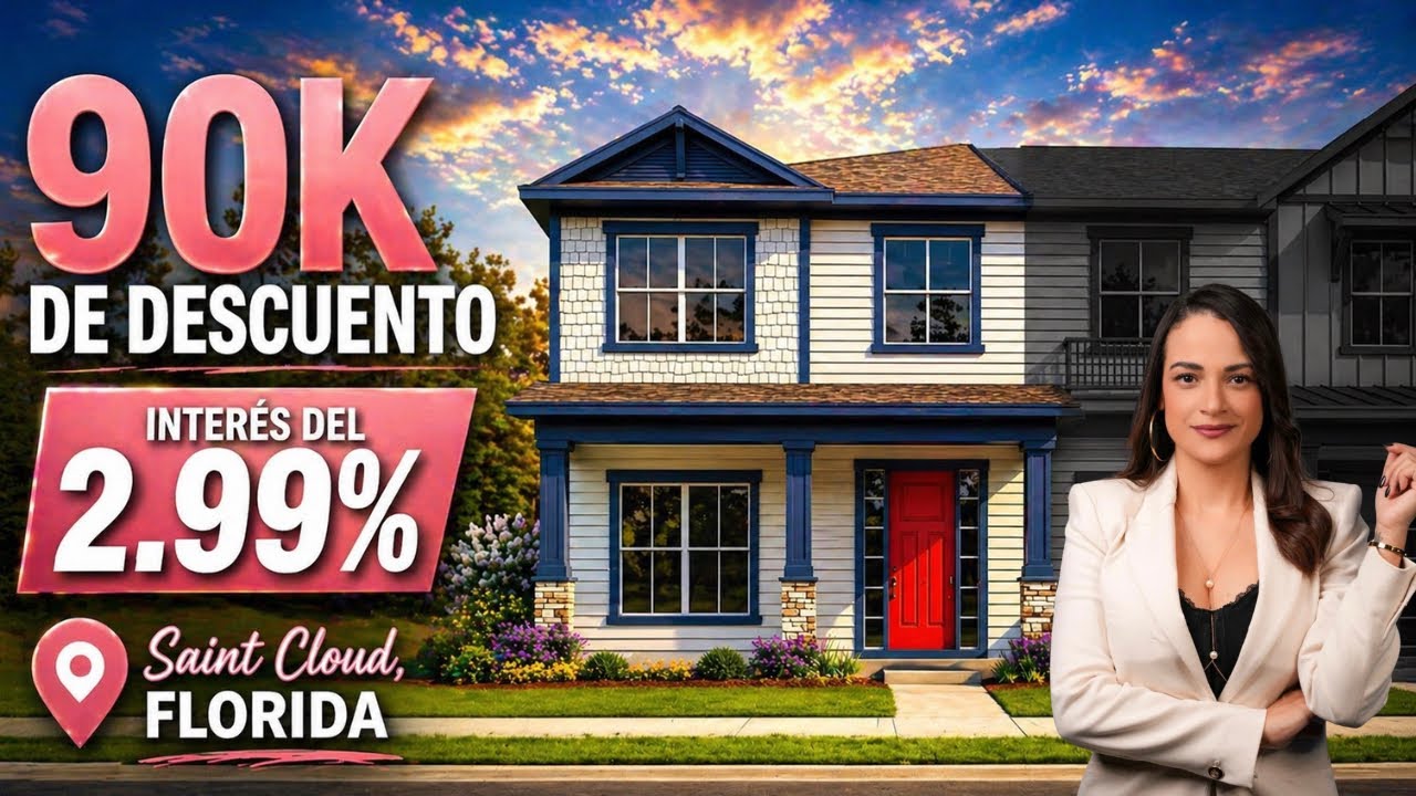 ✨ 🚨Townhomes Nuevos a Solo 12 Minutos de Lake Nona — Hasta $90K de Descuento + Tasas desde 2.99% 