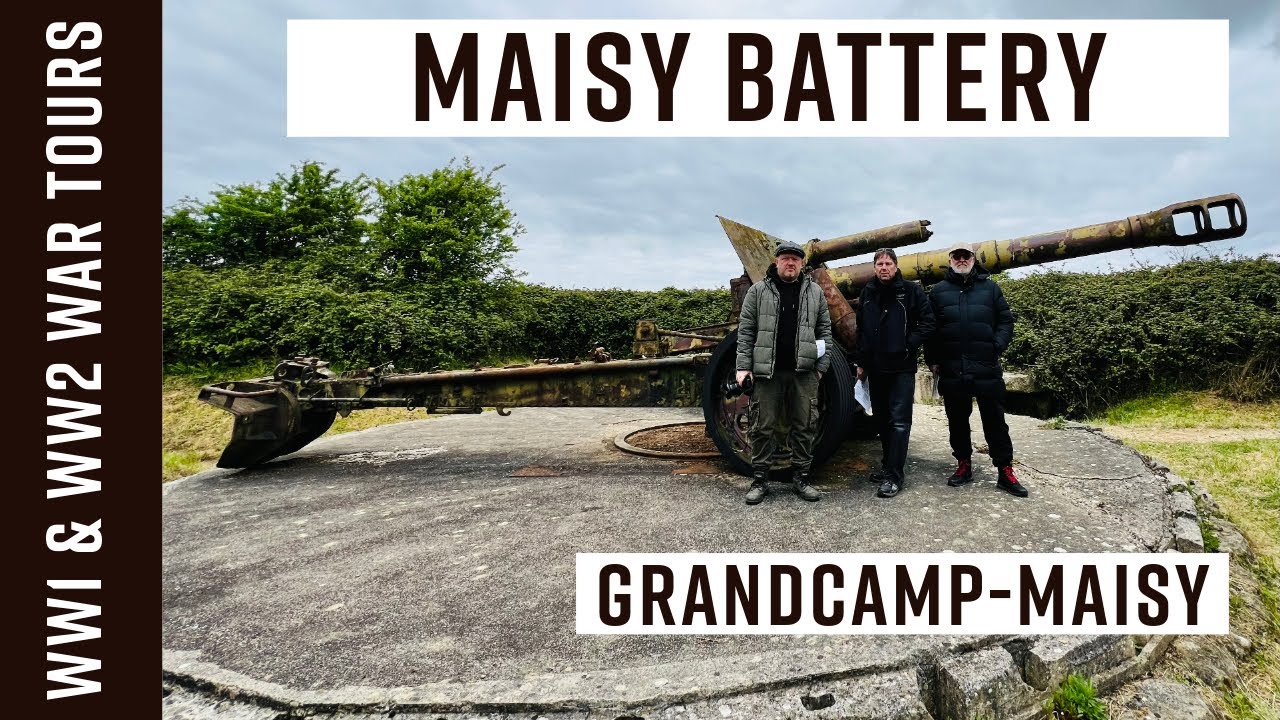 MAISY BATTERY Walking Tour April 2024.  D-DAY 80th Anniversary / HISTORICAL WW2 Location