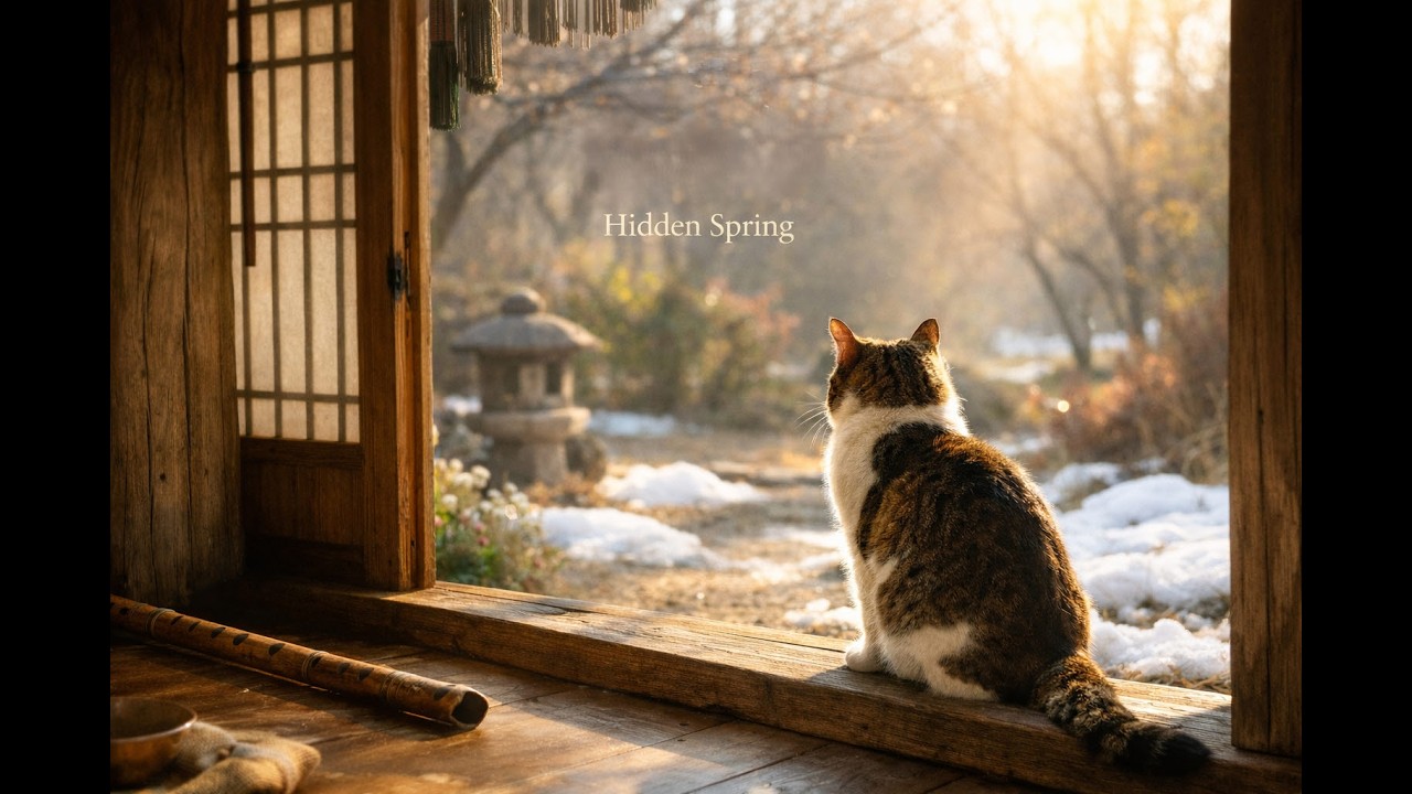 Hidden Spring | Korean Traditional Ambient (Gayageum & Daegeum Healing Music) [30 min]