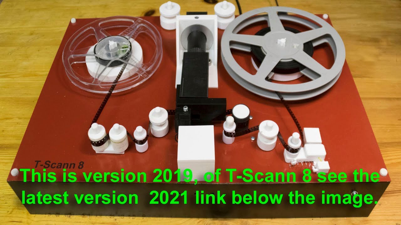 T-Scann - 8 Super/Regular 8 scanner  - New video see link below -