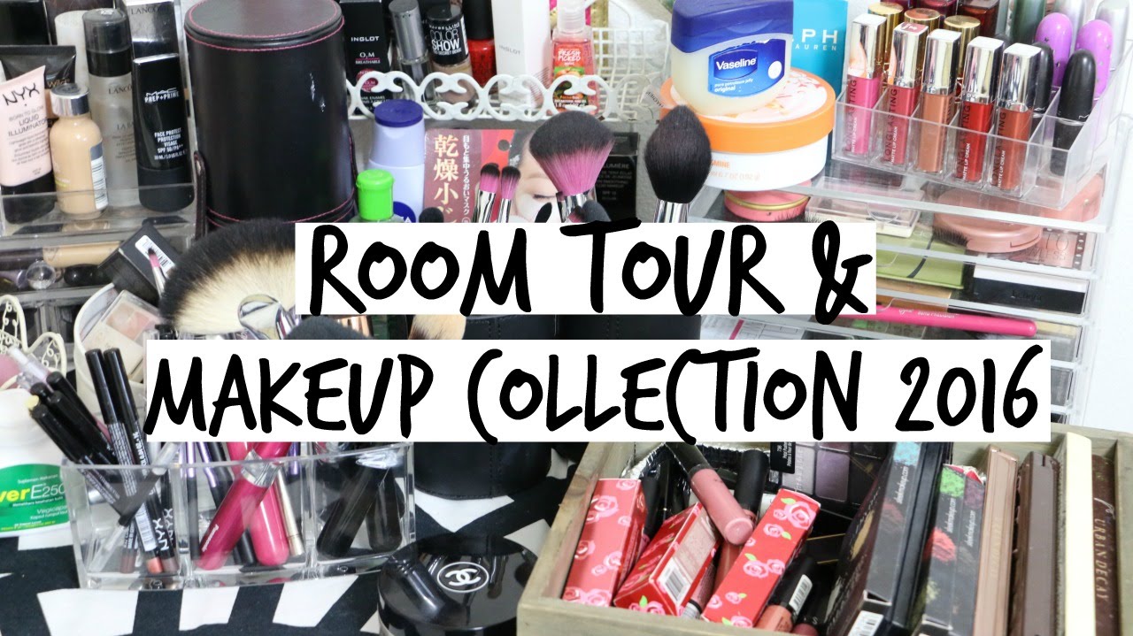 Room Tour & Makeup Collection 2016 INDONESIA ❤︎ MyMEtime