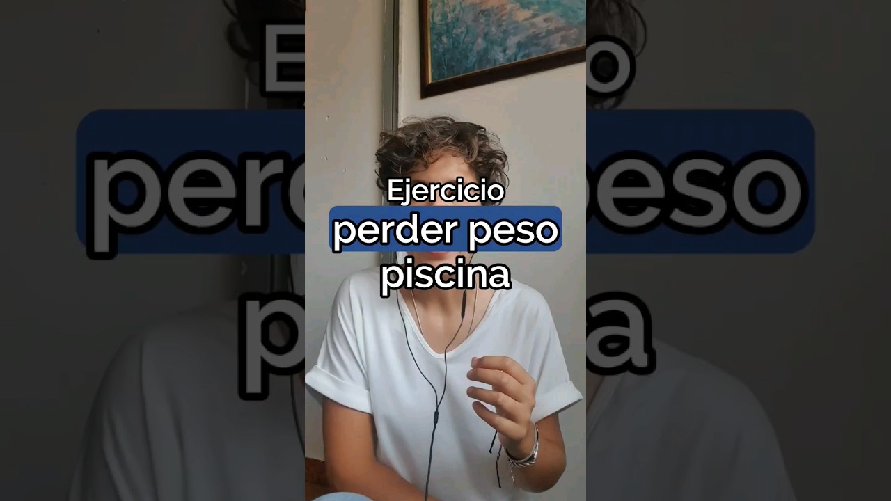 Ejercicio para perder peso #perderpeso #deporte #adelgazar #piscina