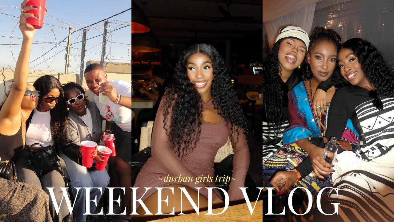 VLOG: A WEEKEND IN DURBAN ✈️ My First Zulu Wedding, Durban Nightlife, Girl Dinner + More! 🇿🇦