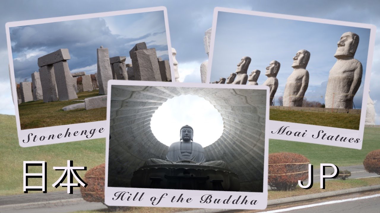 SAPPORO VLOG | Moai Statues, Stonehenge & Hill of the Buddha at a Japanese Cemetery?!
