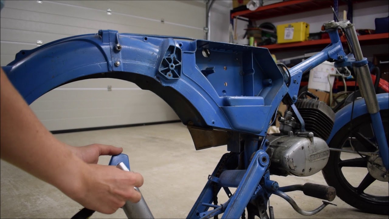 Zündapp C50 Sport part 2 Tear down 2/3