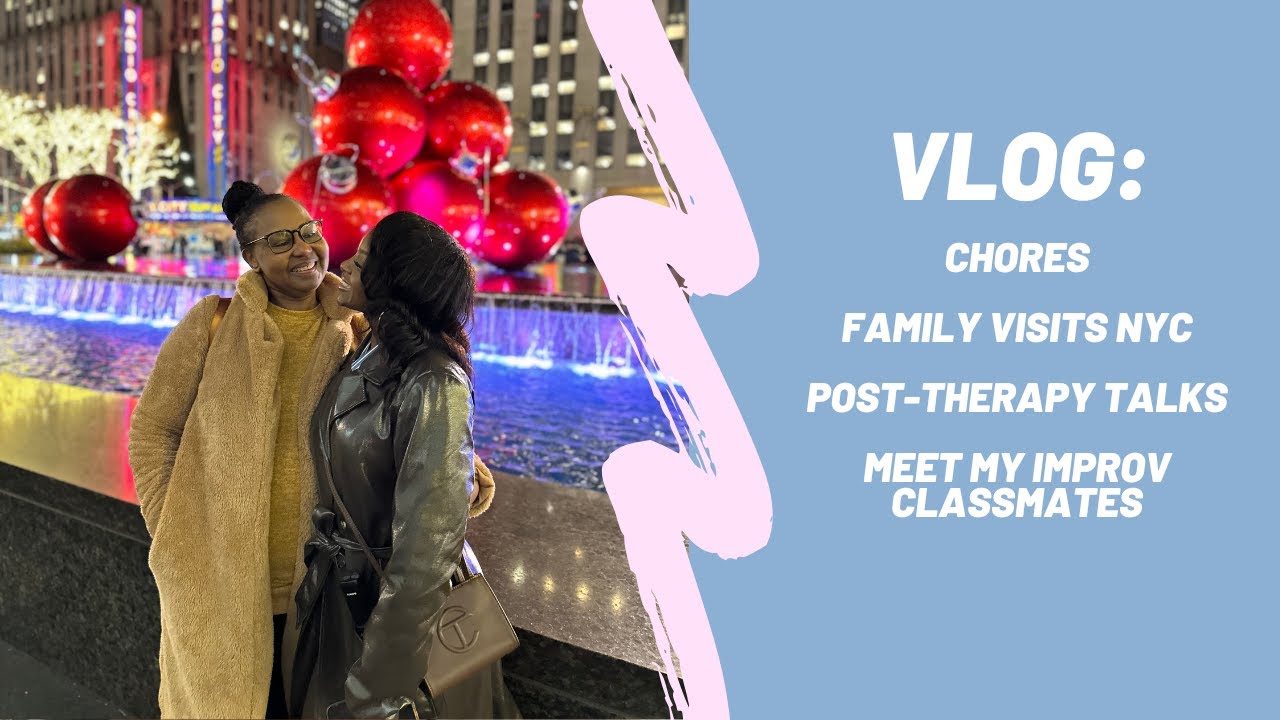 VLOG: Productivity Tips | Family Visits NYC | Doing Laundry in BK Apartment | Lagos NYC Dinner