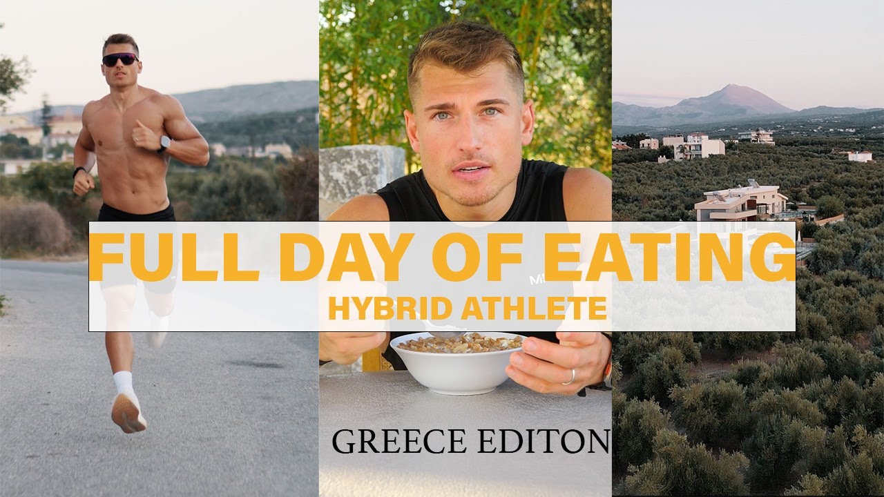 Full Day Of Eating Hybrid Athlete // GREECE EDITION