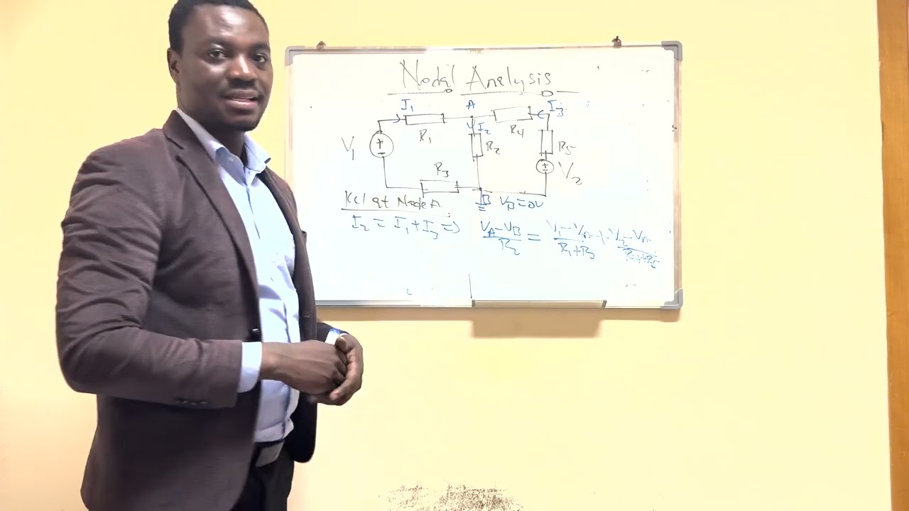Nodal Analysis(Node Voltage Method) Explained