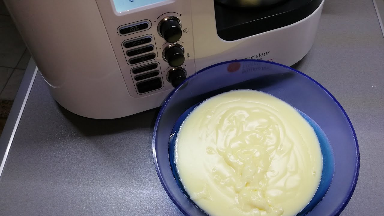 Crema pasticcera con Monsieur Cousine Plus