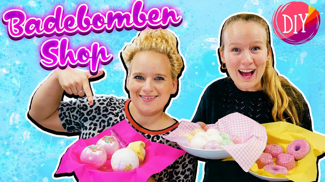 BADEKUGELN SHOP | UNSER DIY SHOP mit LIVE EXPERIMENT!