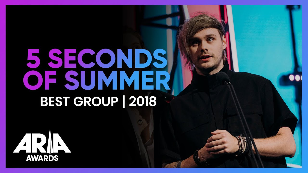 5 Seconds Of Summer win Best Group | 2018 ARIA Awards
