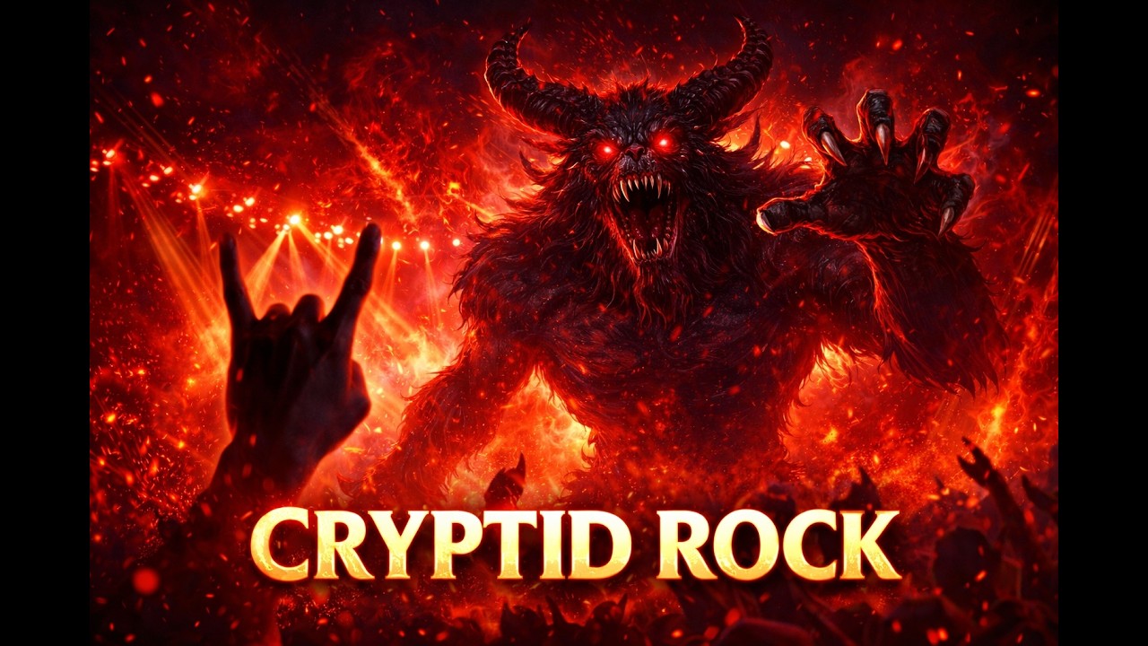 CRYPTID ROCK  👁️ Dark Legends & Monster Soundtrack