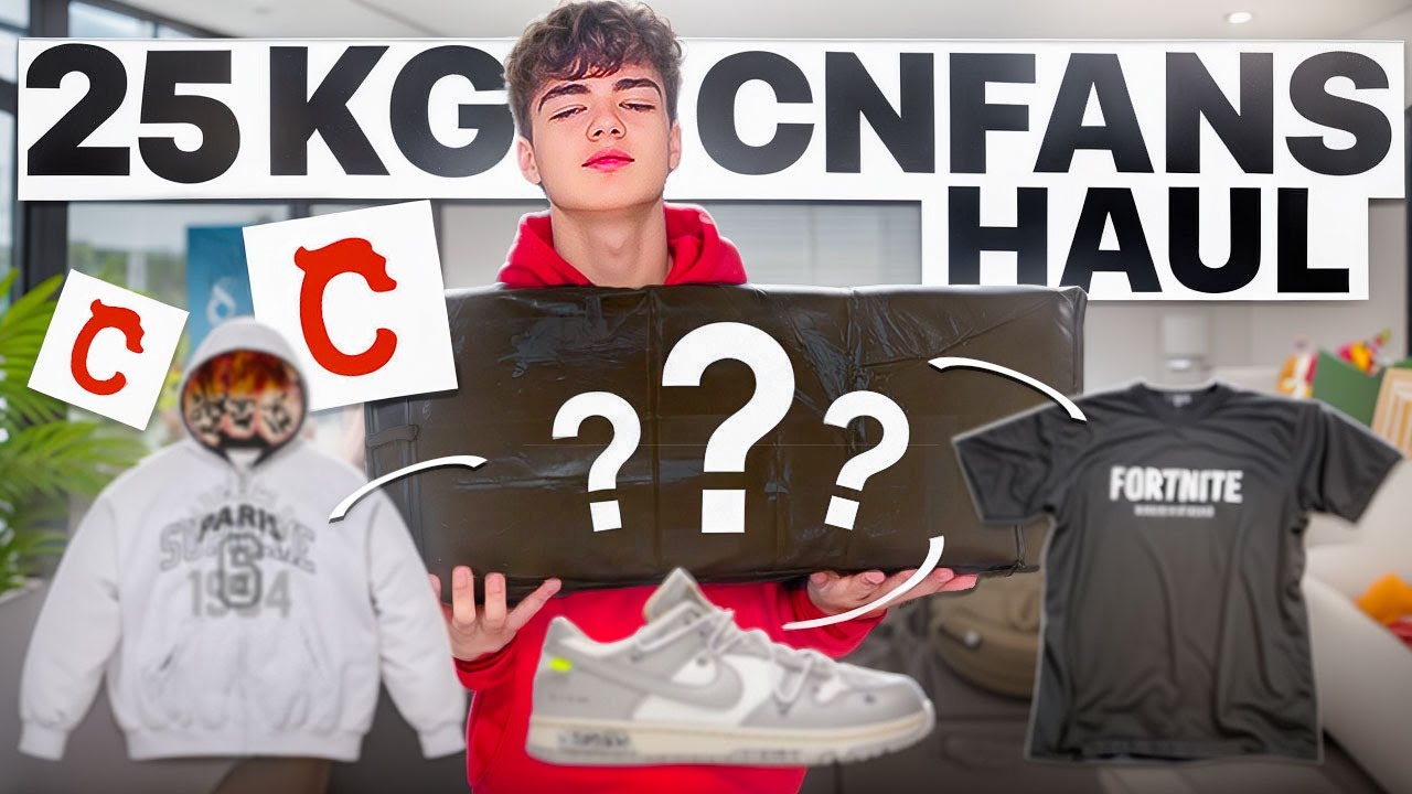 25KG MASSIVE CNFANS HAUL 📦😲| PANDABUY ALTERNATIVE ❗
