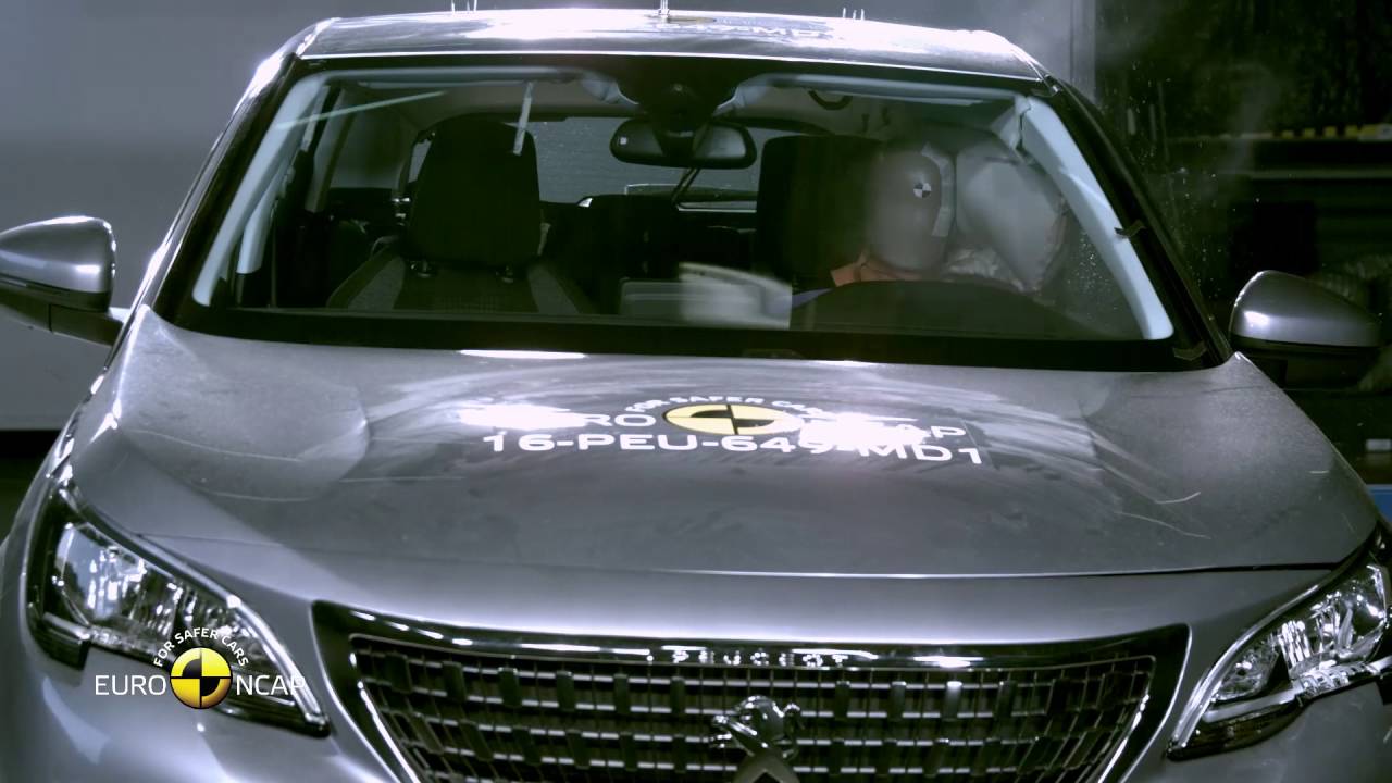 Euro NCAP Crash Test of Peugeot 3008