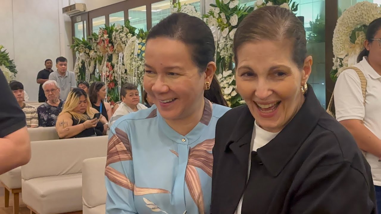 Sen.GRACE POE , IAN VENERACION at iba pang ARTISTA ang pumunta sa LAMAY ni PILITA CORRALES.