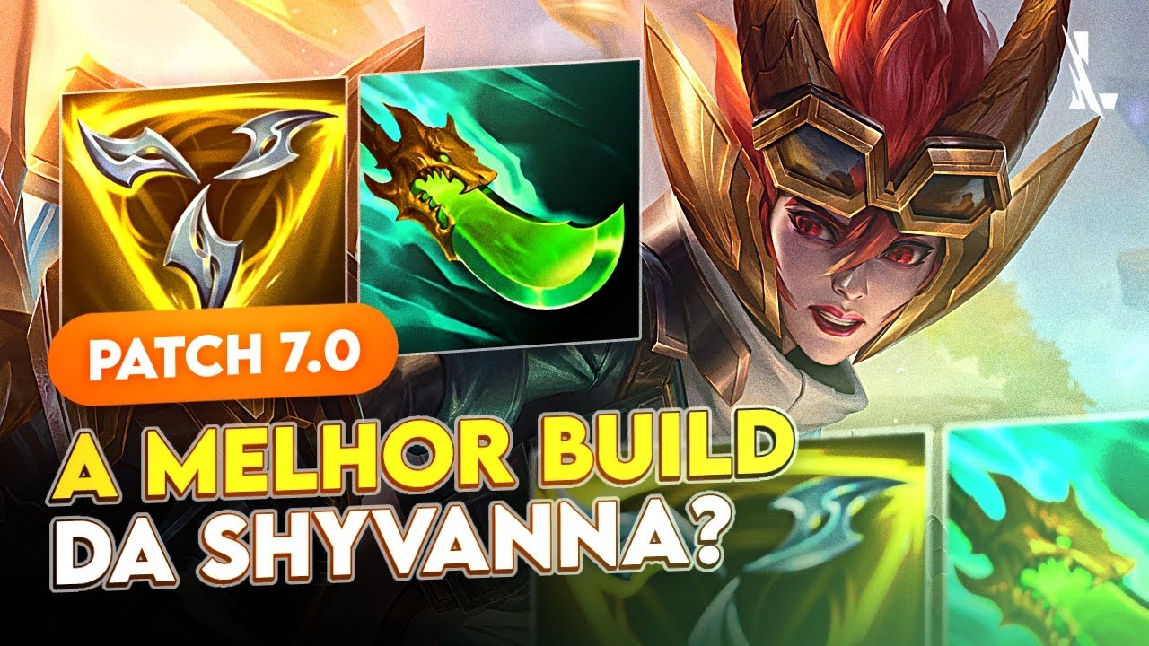 ESSE ITEM FICOU BOM NA SHYVANNA? PROCURANDO A BUILD PERFEITA! | LoL Wild Rift
