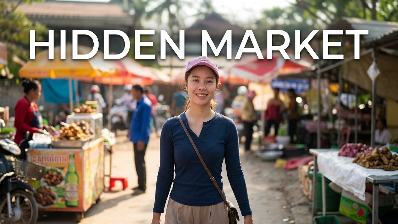 Ultimate Street Food 2026 — Cambodia Walking Tour — Countryside Food Market 4K