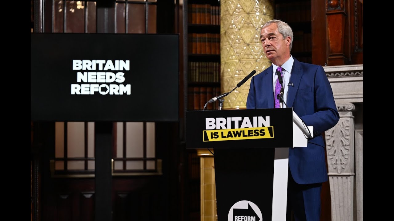 Nigel Farage | Britain is Lawless | Full Speech