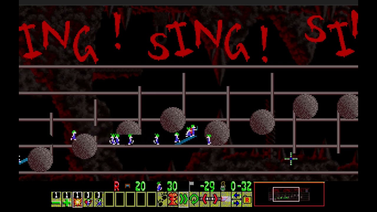 Lemmings Redux Old Formats NL (Manic 28) - Out, away from the tune