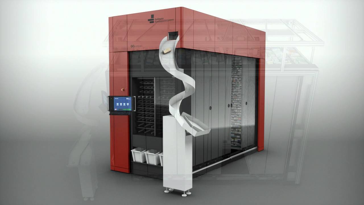 Robot per farmacia Gollmann funzionamento e caratteristiche