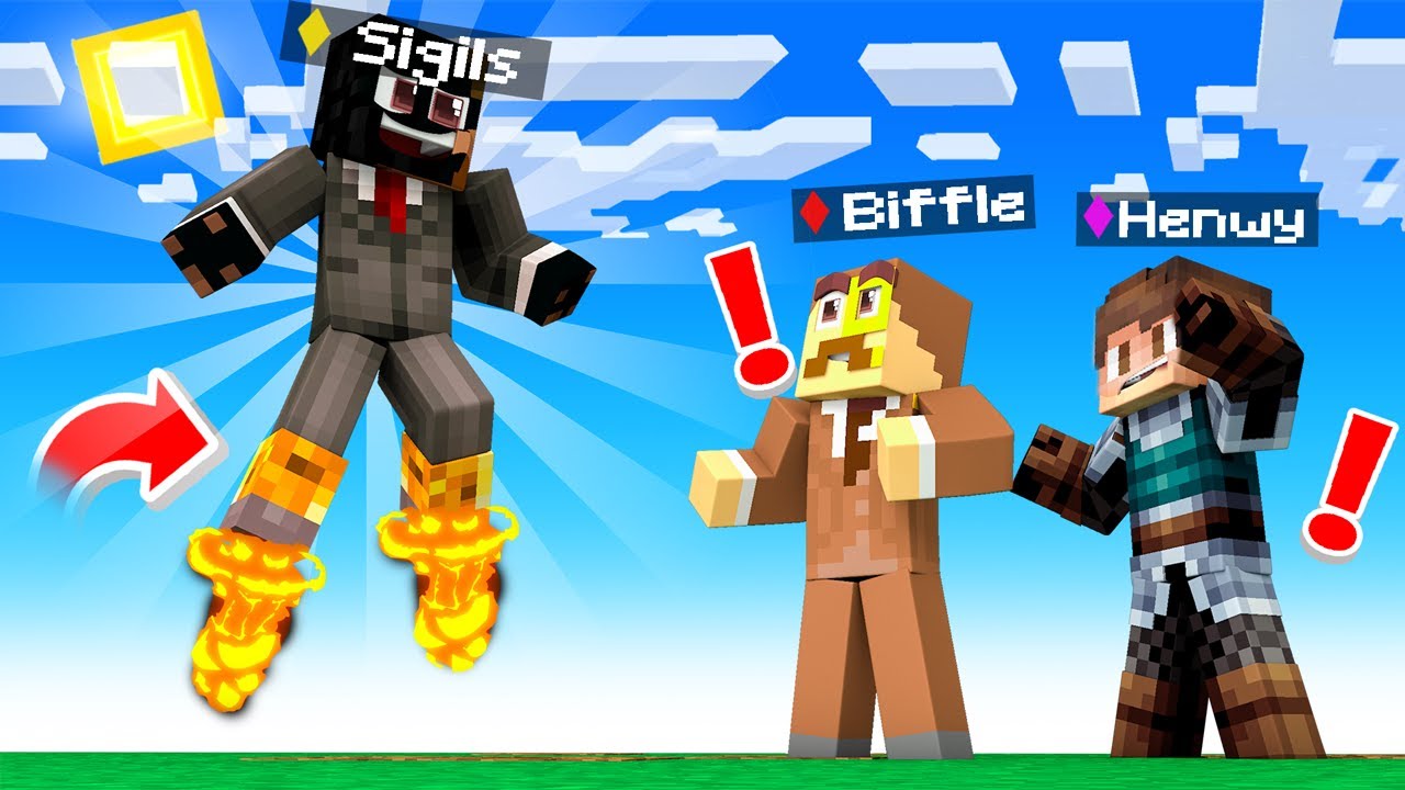 Making HOVER BOOTS in Minecraft