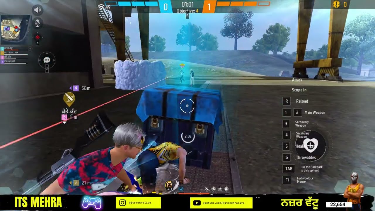 🔴[Live] 🎮 FREE FIRE LIVE STREAM | CS RANK PUSH | its Mehra🔥#garenafreefire