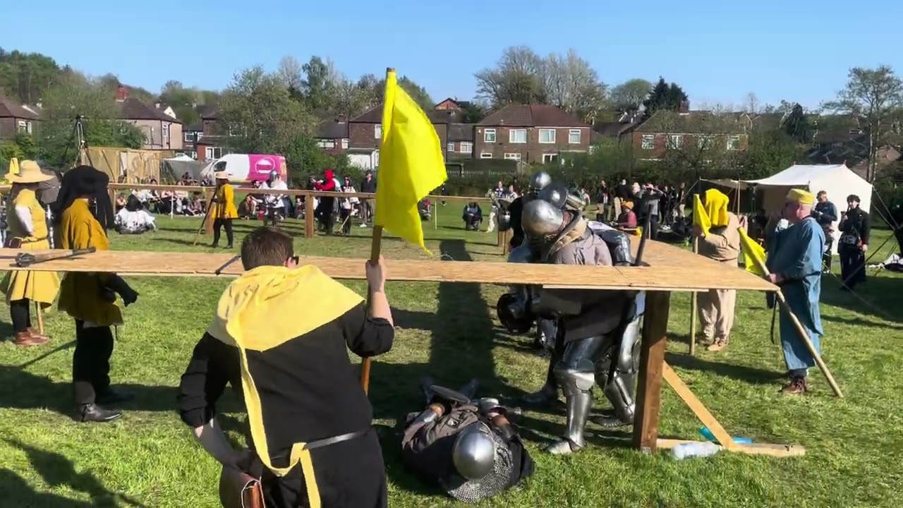Castleton Cup 2025 5 vs 5 Buhurt (Invicta vs White Company 2) Round 2