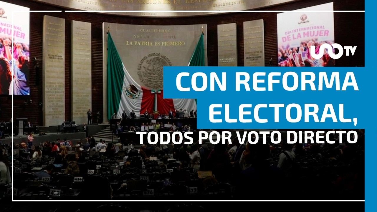Reforma electoral del Ejecutivo llega al Congreso