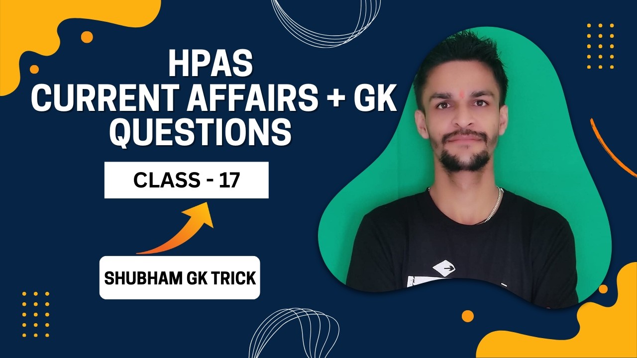 Himachal Daily Current Affairs  | HPAS/Allied/NT Current Affairs 2026 ! HPAS 2026 ! ALLIED EXAM