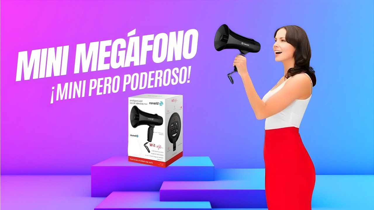 Probamos el megáfono más pequeño y potente del mercado 📣