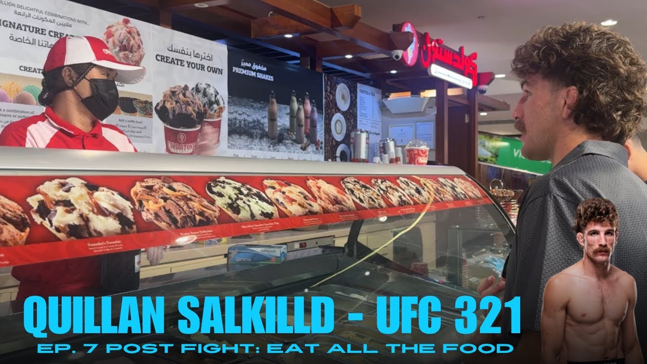 QUILLAN SALKILLD UFC 321 EP. 7: Post Fight: Eat All The Food