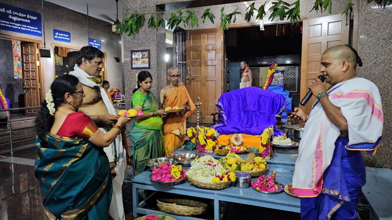 7-5-25 ..50th Year Sri Srinivasa Kalyana Mahotsava @ Sri Raghavendra Swamy Mutt, Saligramam, Chennai