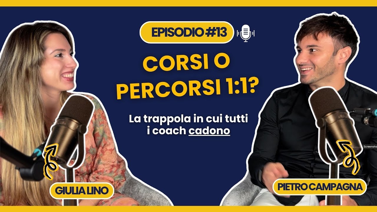 Corsi o Percorsi 1:1? La TRAPPOLA in cui tutti i COACH cadono