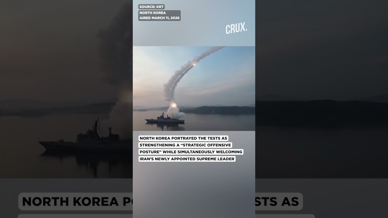 North Korea Fires Missiles As Kim Backs New Iran Leader
