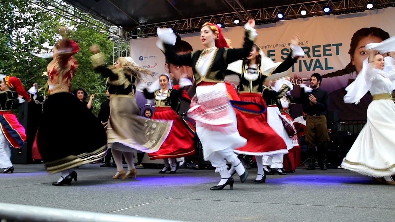 31st Lonsdale St Greek Festival - Cretan Brotherhood Senior Dance Group - Maleviziotis & Sousta