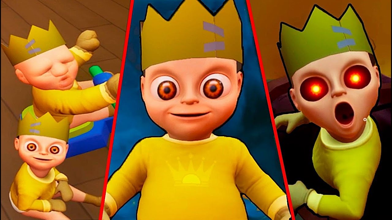 EL BEBE DIABOLICO REGRESO CON OTRA NUEVA AVENTURA  |  The baby in Yellow crown childcare