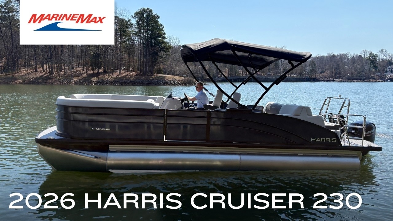 2026 Harris Cruiser 230 | Available Now at MarineMax Lake Wylie