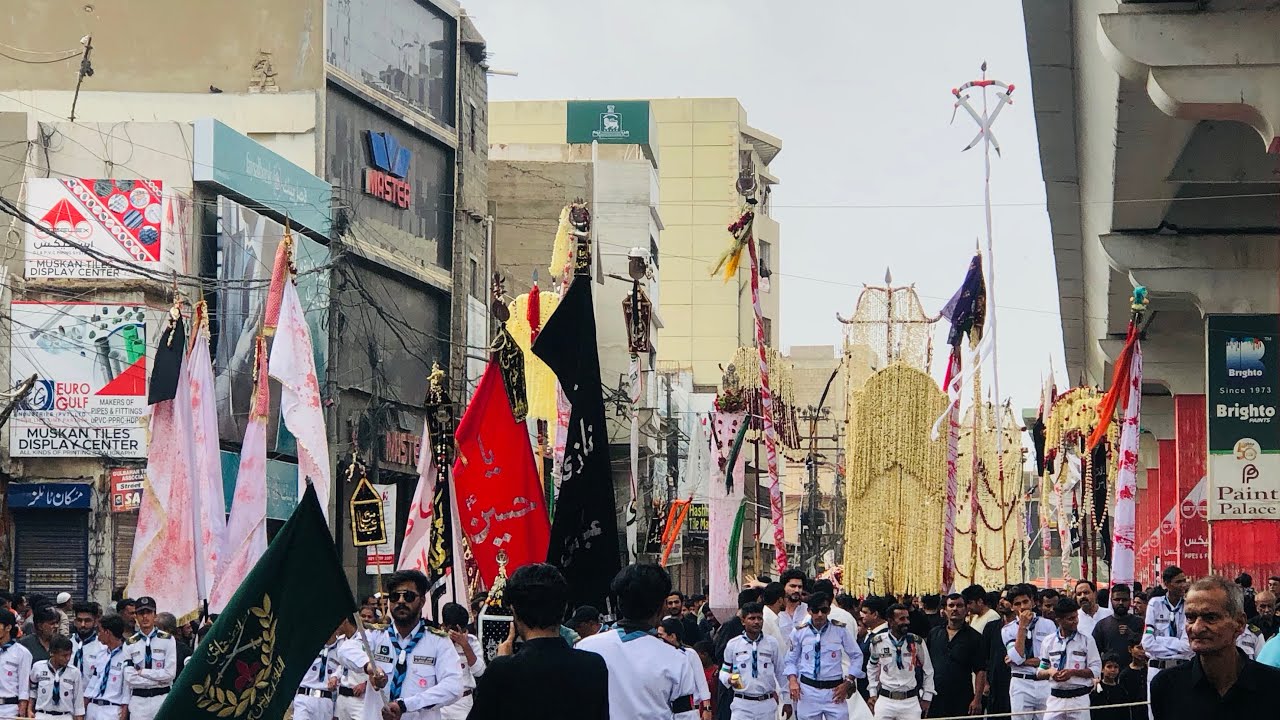 6 Muharram 2024/1446  | Old Rizvia Society Juloos | Karachi