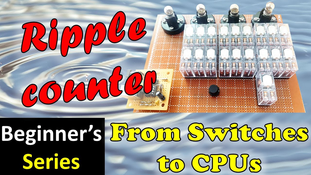 Switches to CPUs: Ripple Counter
